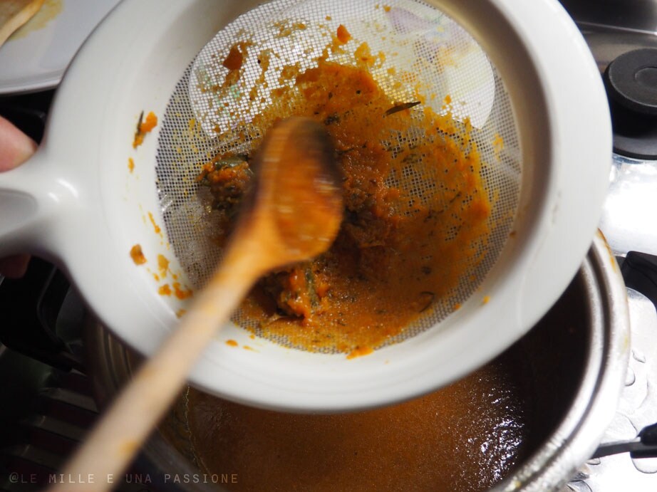 Jugo del asado filtrado