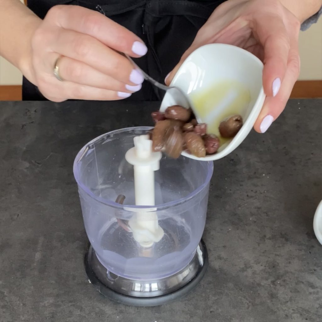 Berenjenas a la parrilla marinadas