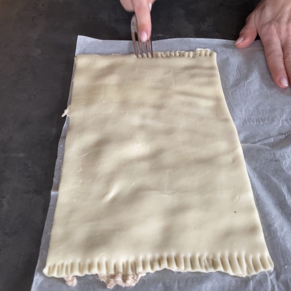 Conejitos de hojaldre salados