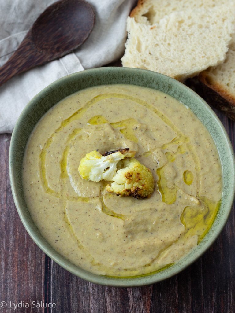 Crema de Coliflor Asada