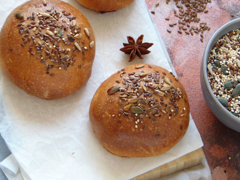 PANECILLOS PARA HAMBURGUESA FÁCIL