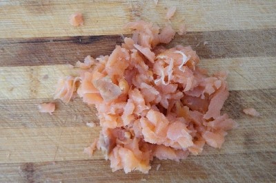 baci di dama al salmone