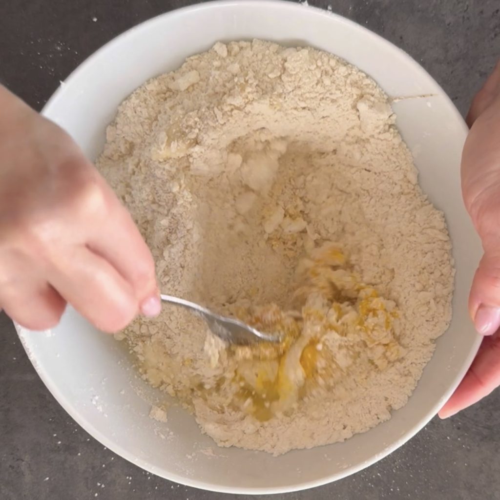 Desmigajada de chocolate