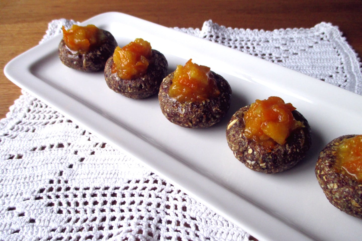 Dulces de muesli sin cocción