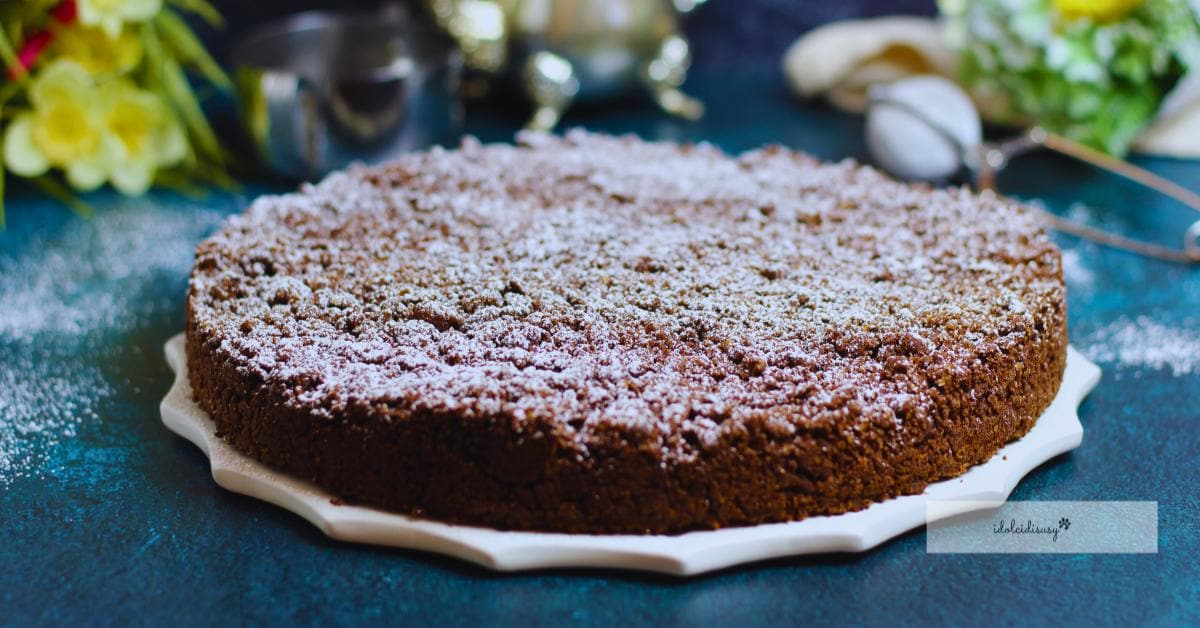 Desmenuzada de ricotta y chocolate al cacao