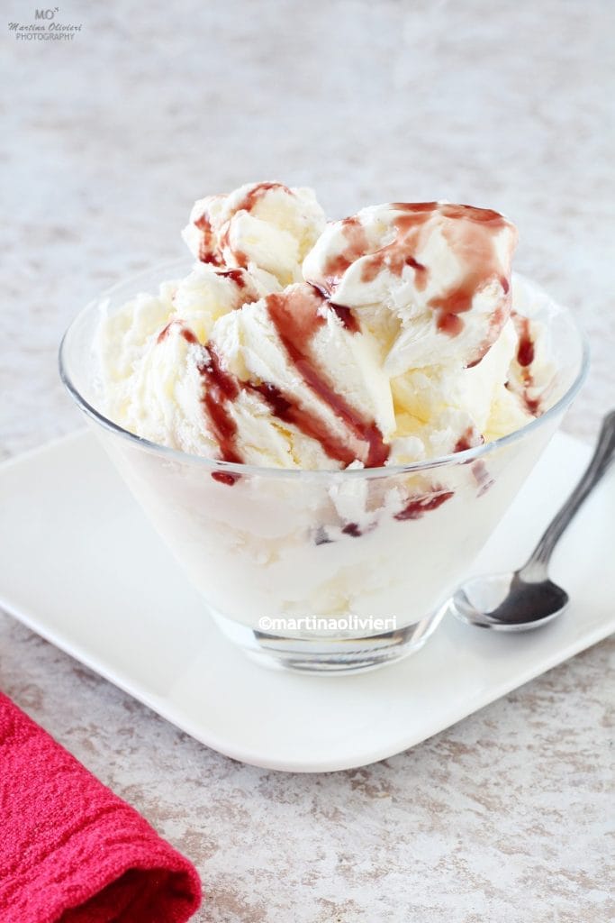 Helado de yogur – Sin huevos y sin heladera