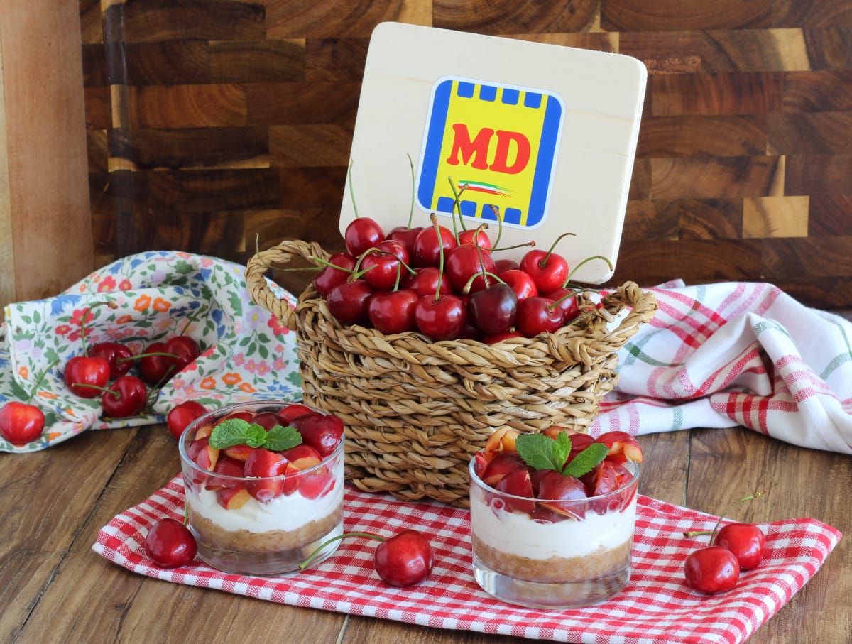 COPITAS CEREZAS Y RICOTTA