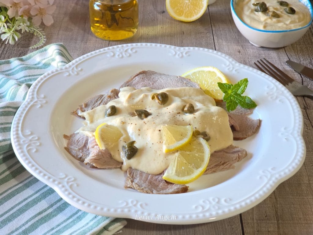 Ternera en salsa de atún a la antigua