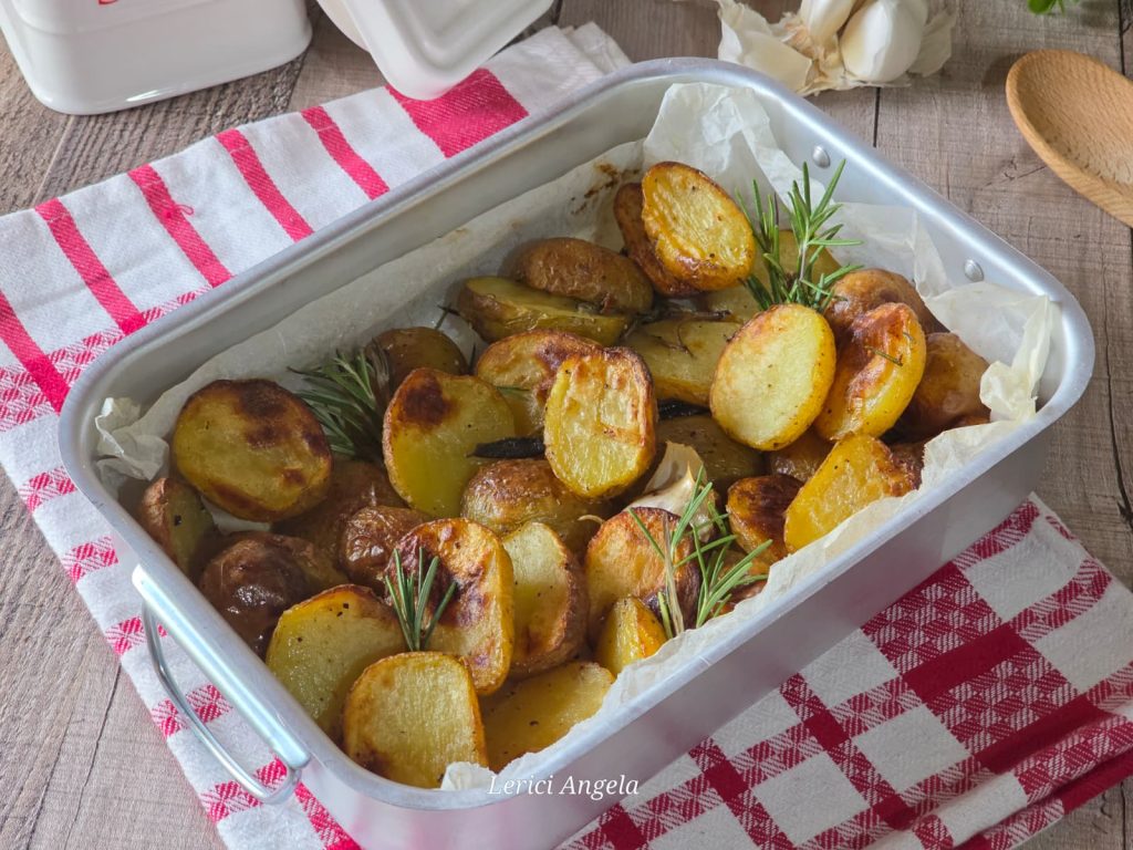 Patatas nuevas al romero