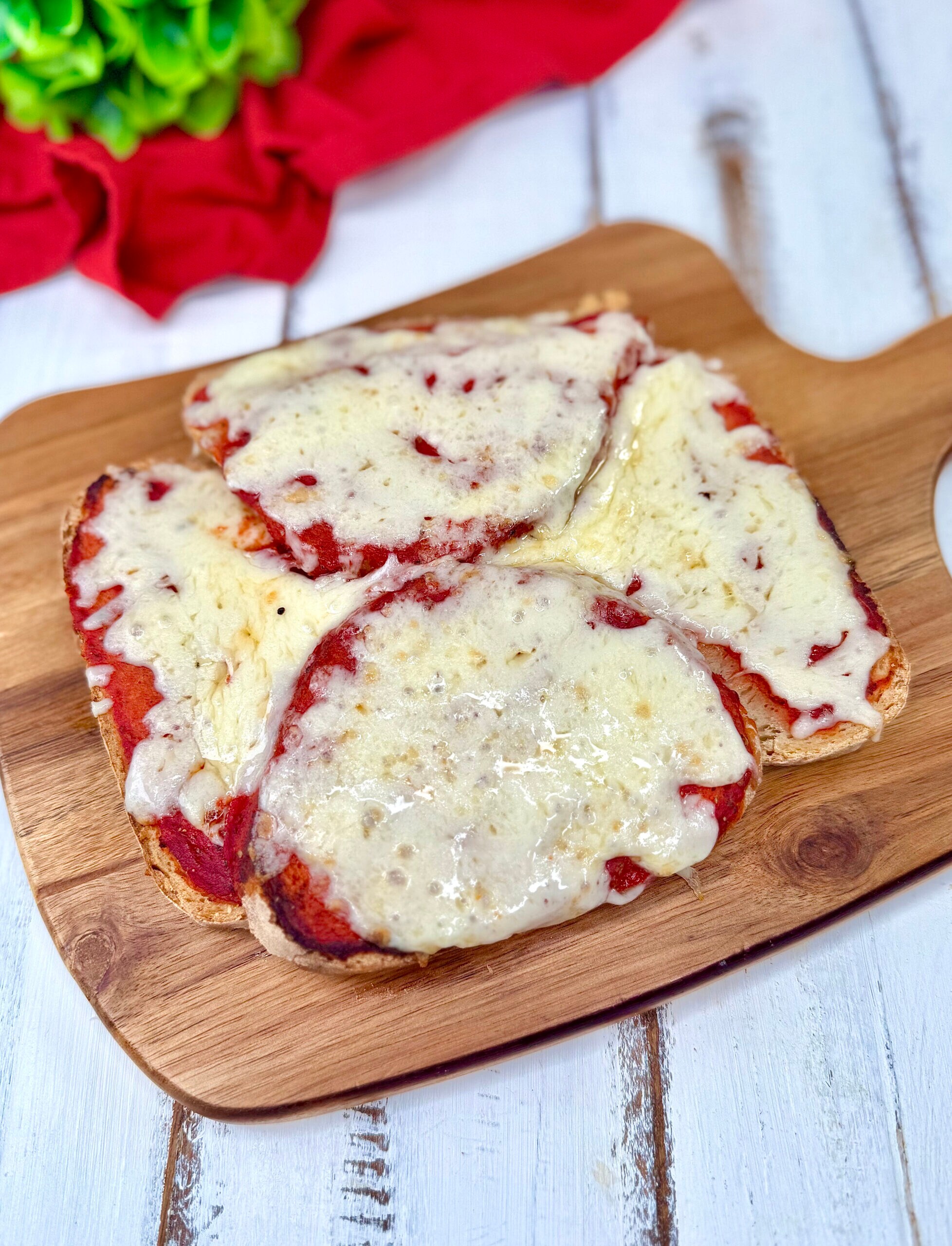 Pizza de pan duro – en freidora de aire o en horno