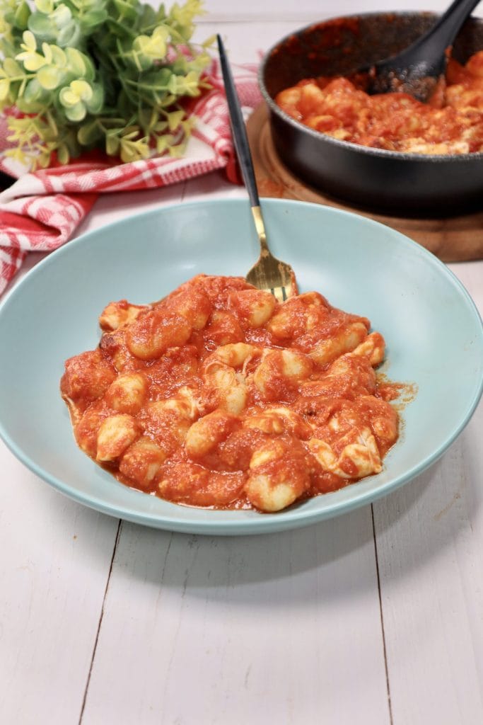 Gnocchi de patata fundentes en freidora de aire