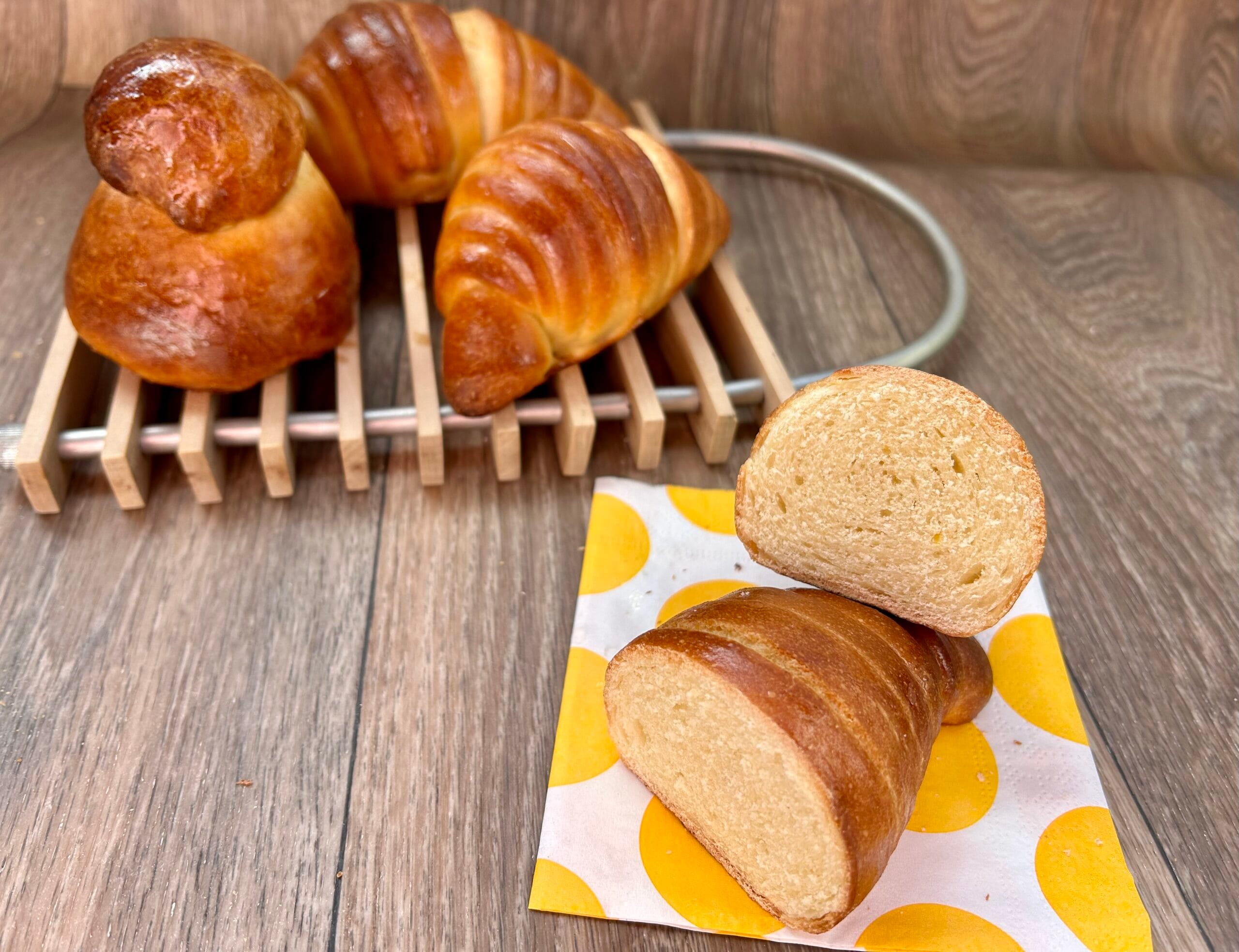 Brioche con masa madre