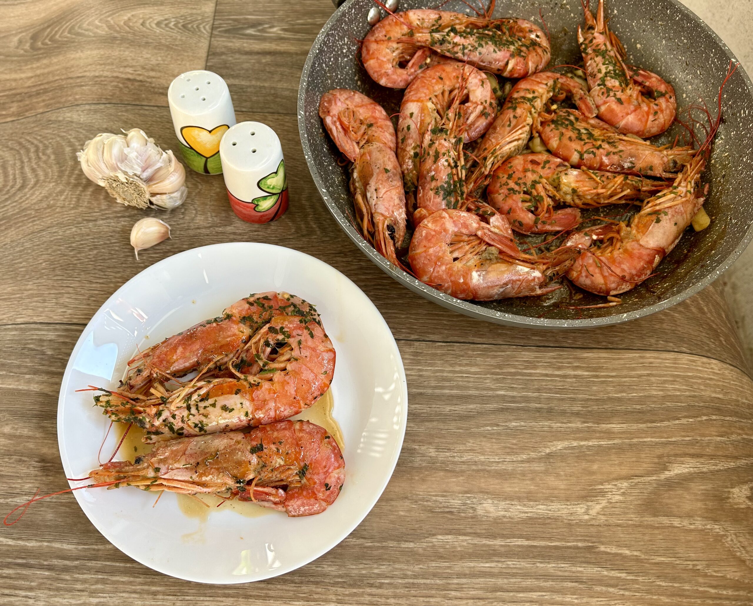 Gambas a la sartén