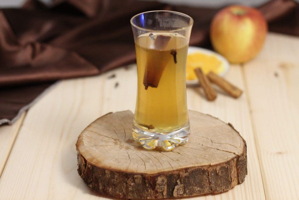 brulé de manzana sin alcohol