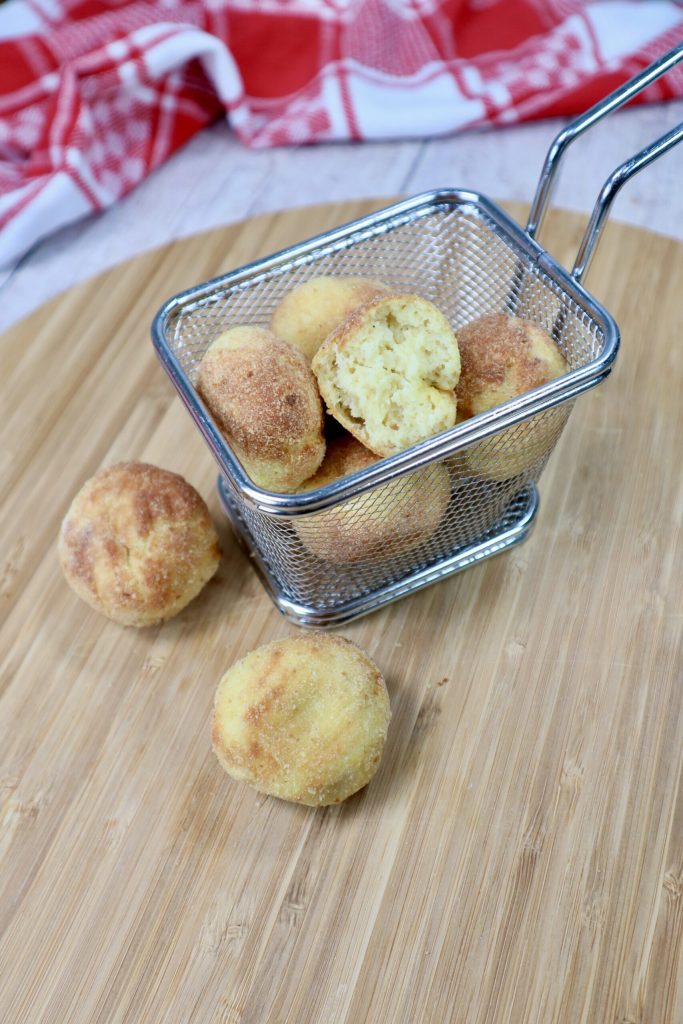 Albóndigas de bacalao suaves en freidora de aire