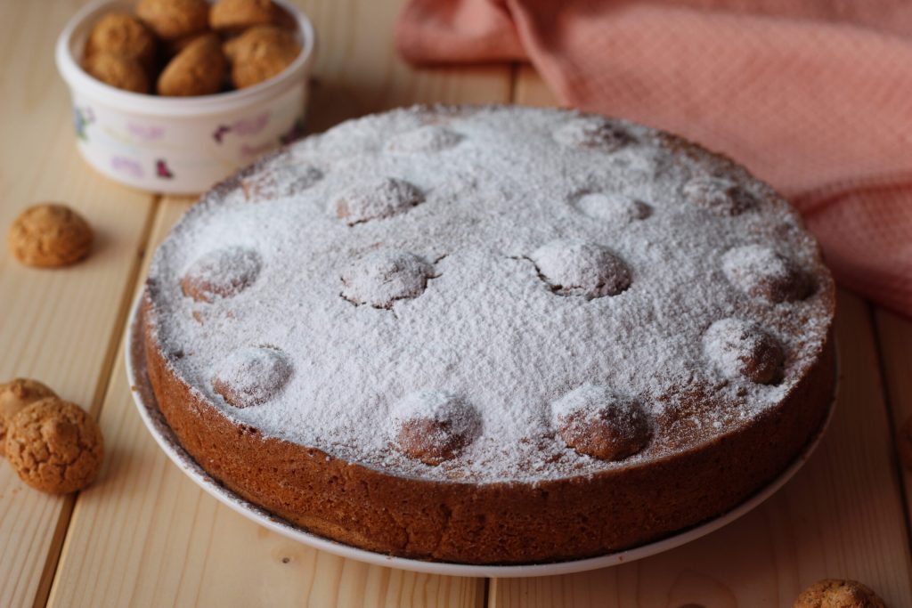 tarta de café y amaretti