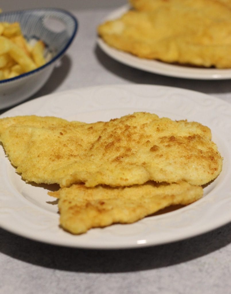 filetes de pollo empanados