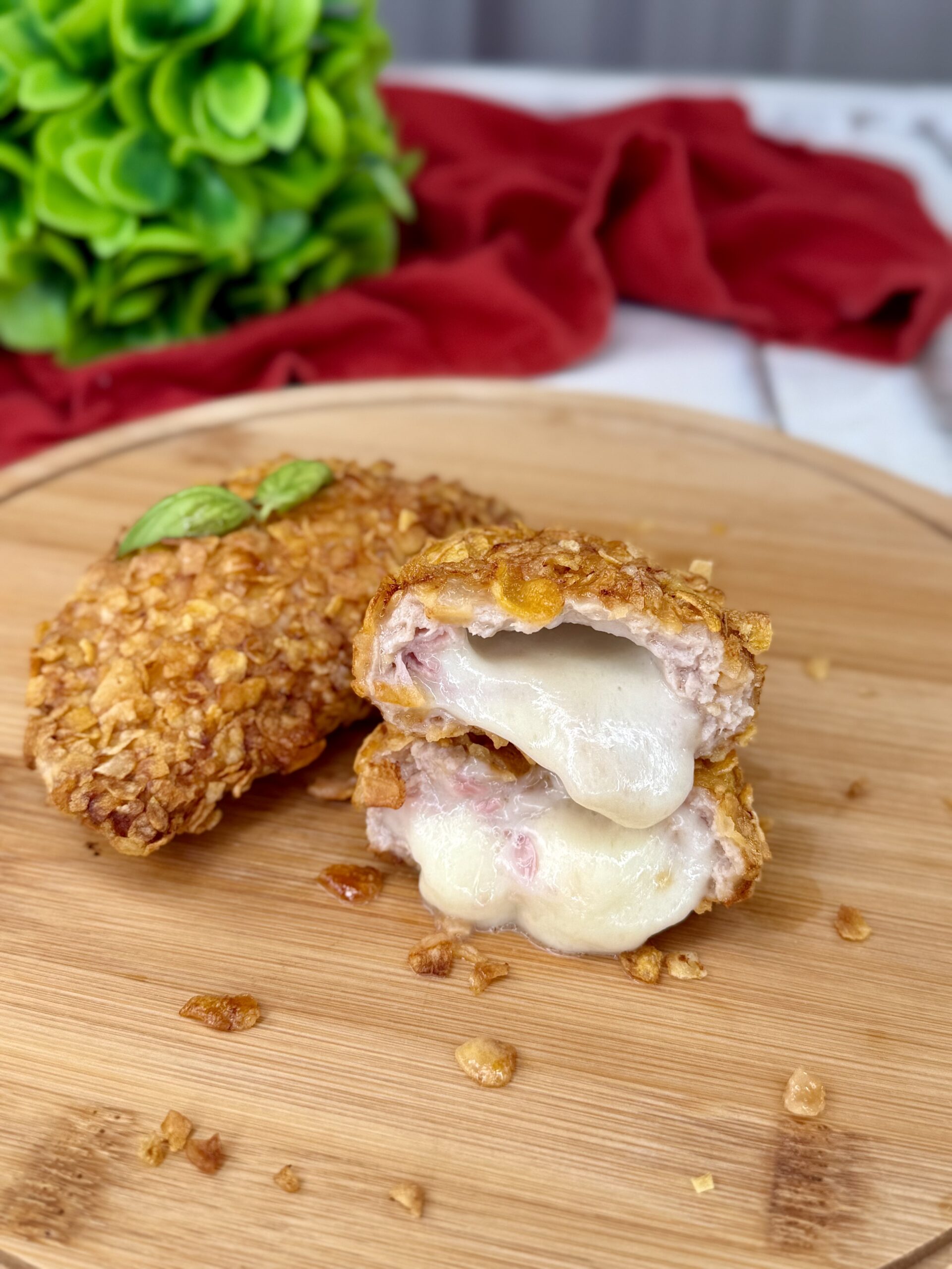 Cordon bleu fáciles en freidora de aire
