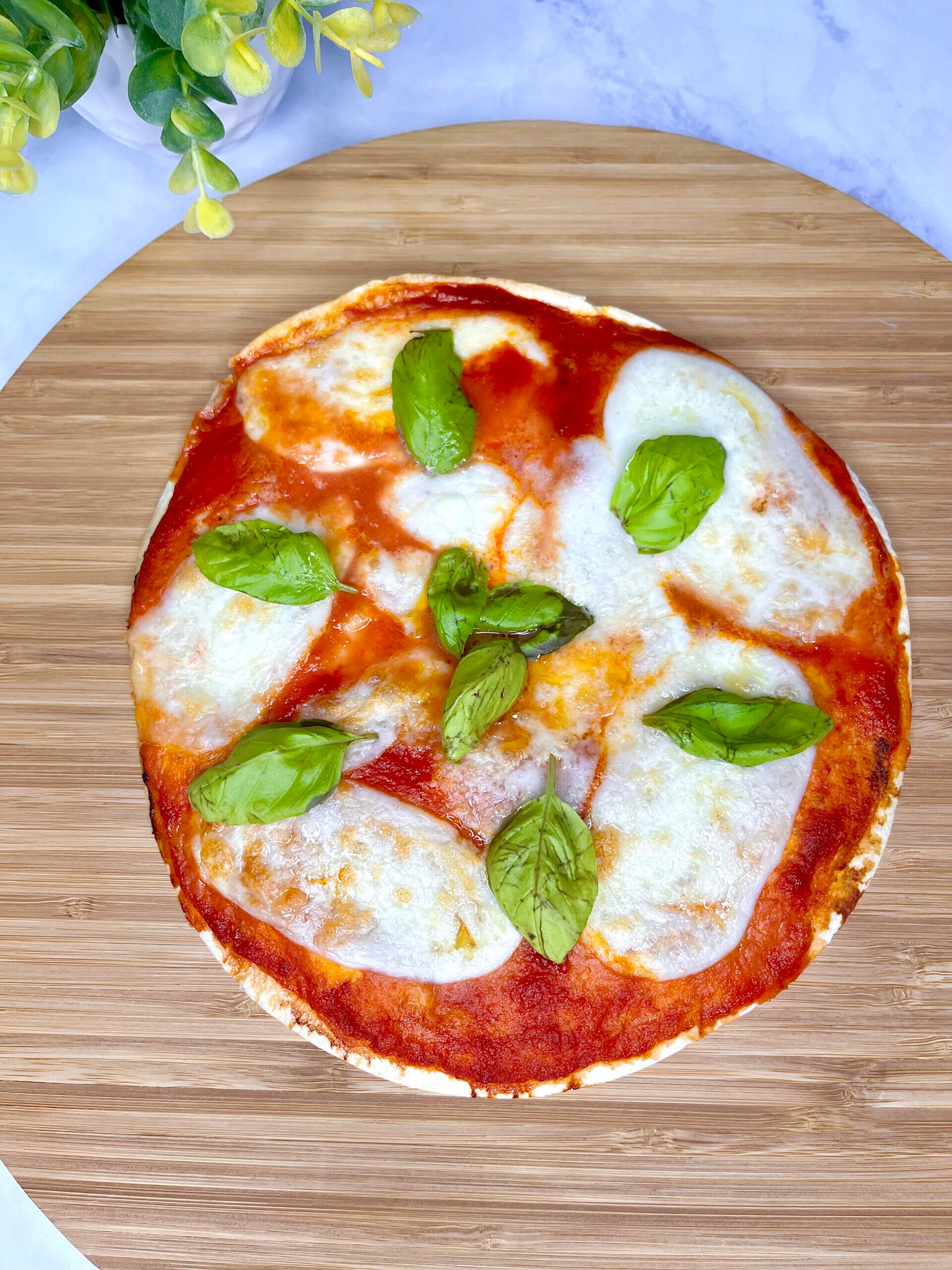 Piadipizza en freidora de aire