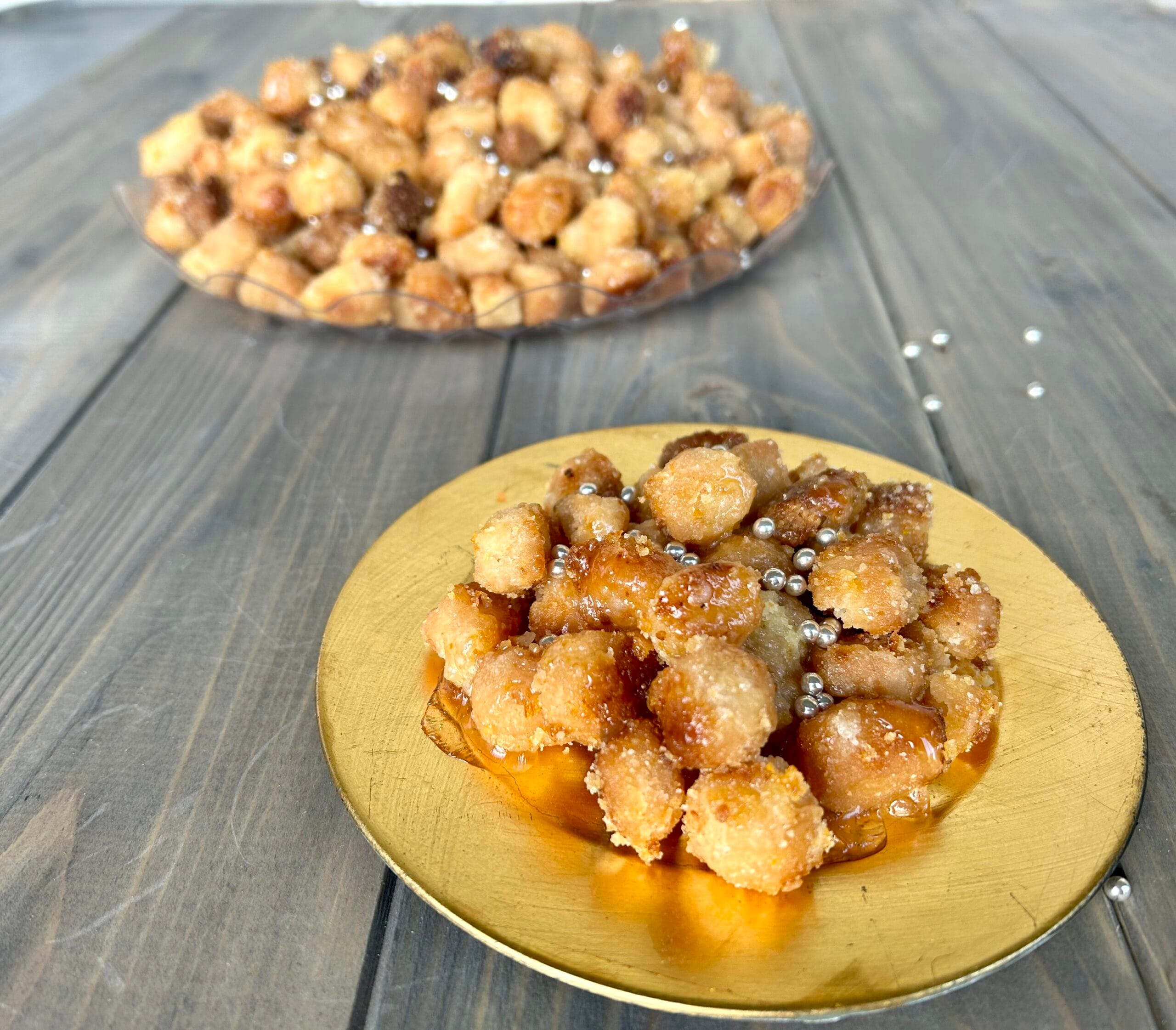 Struffoli veganos