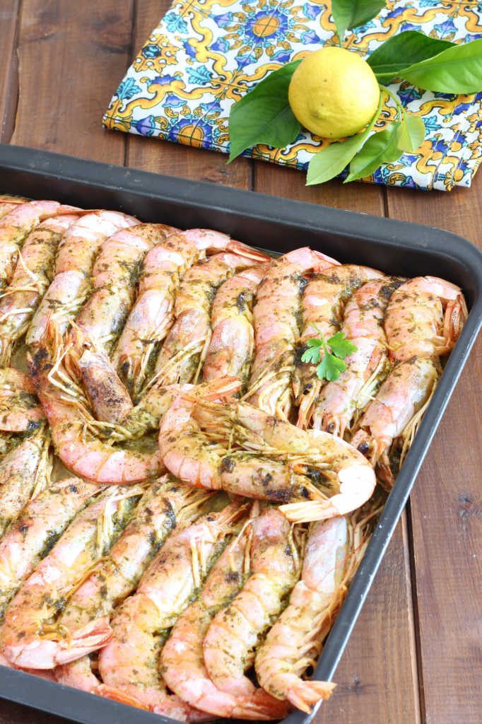 langostinos congelados al horno