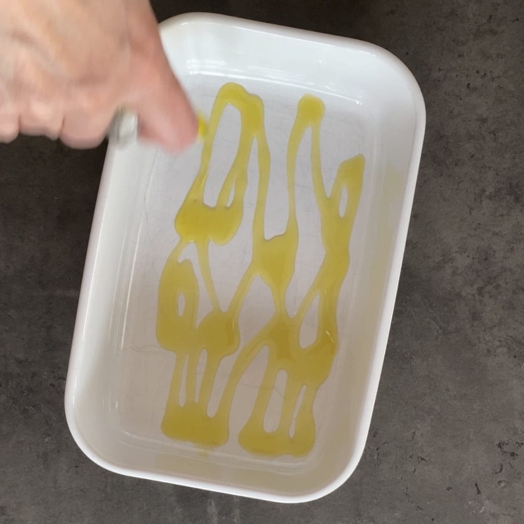 Pastel de calabacín y patatas al horno