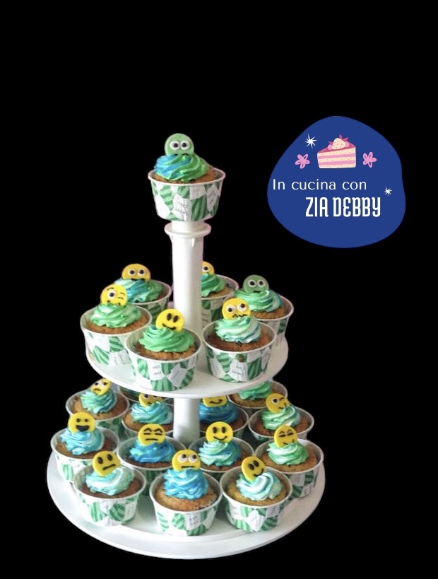 Cupcake con Emoji
