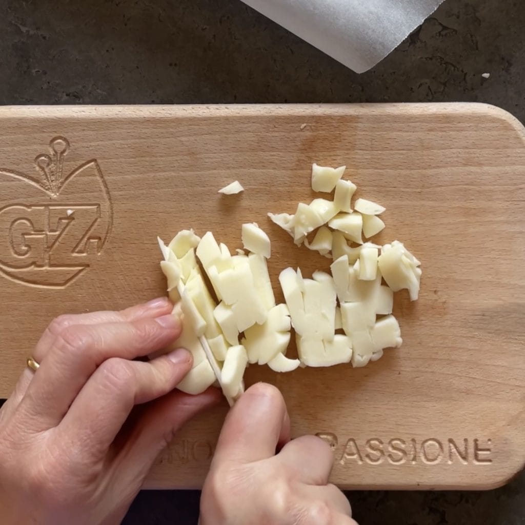 Pizza con torta de pan