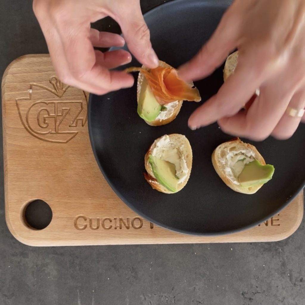 Rosa de salmón entrante sin cocinar