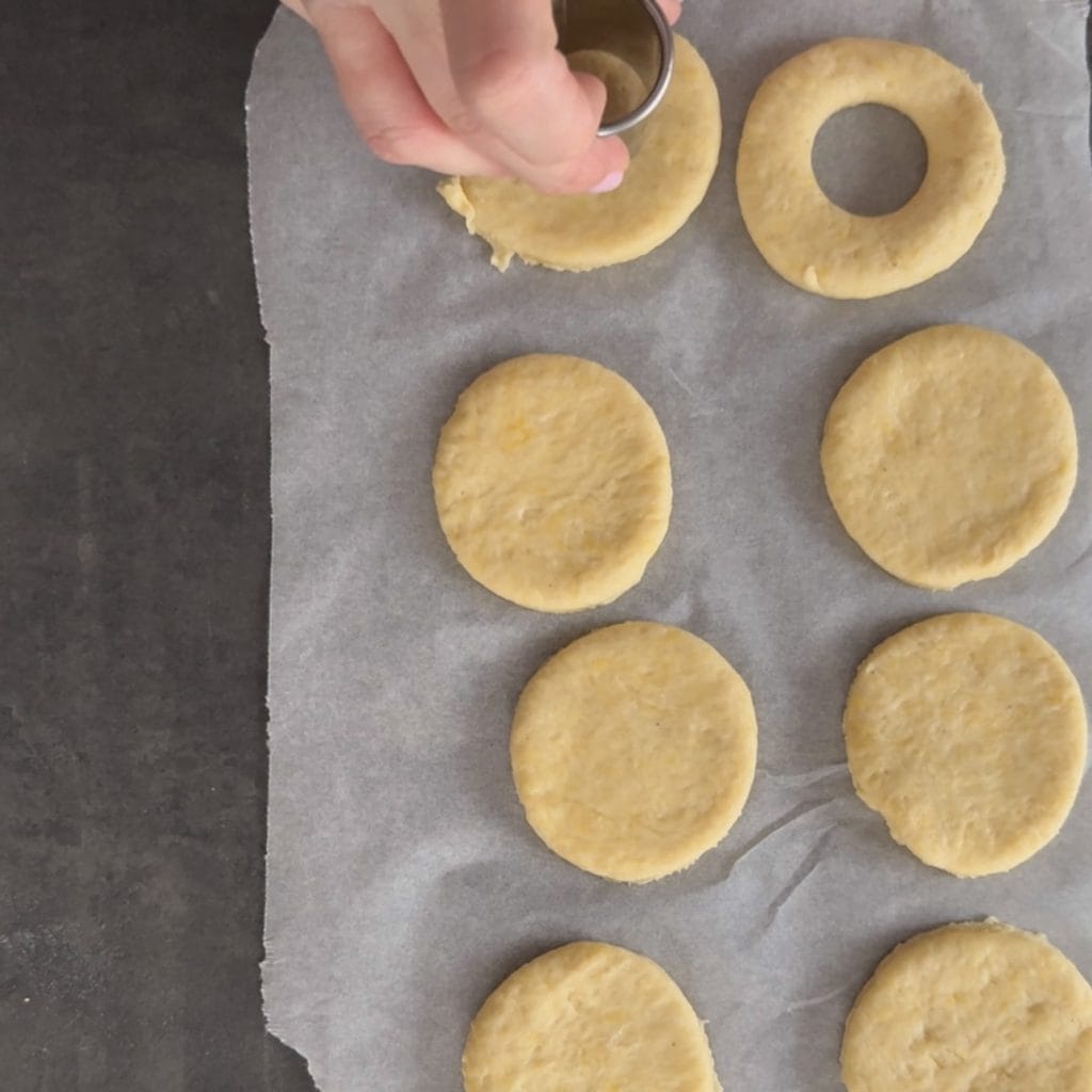 Rosquillas de patata fritas