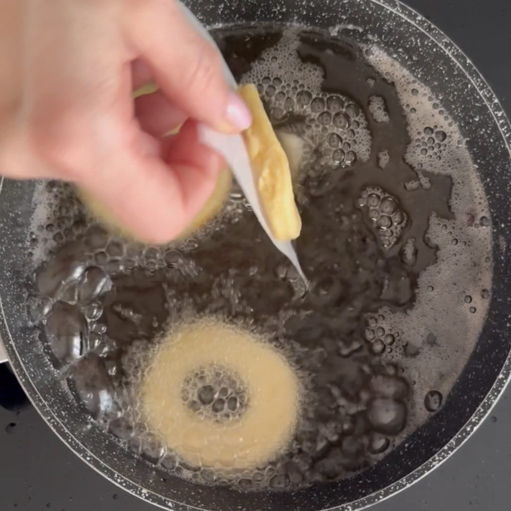 Rosquillas de patata fritas