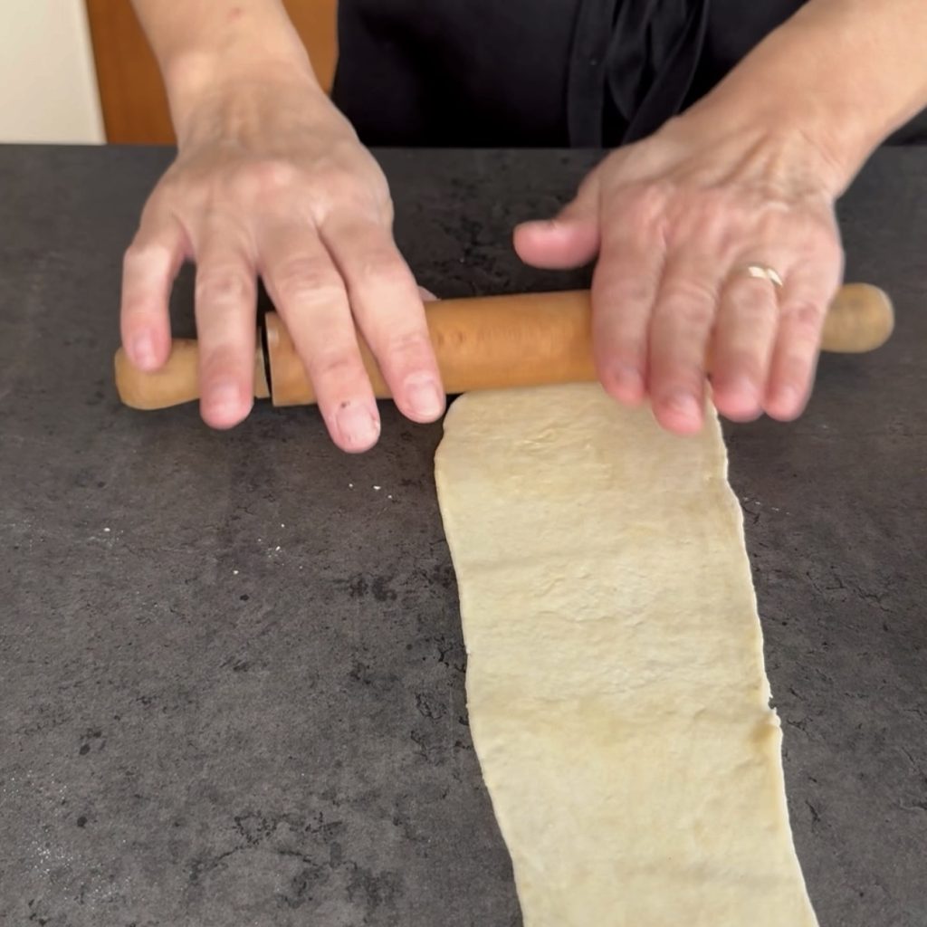 Scrocchiarella sin levadura