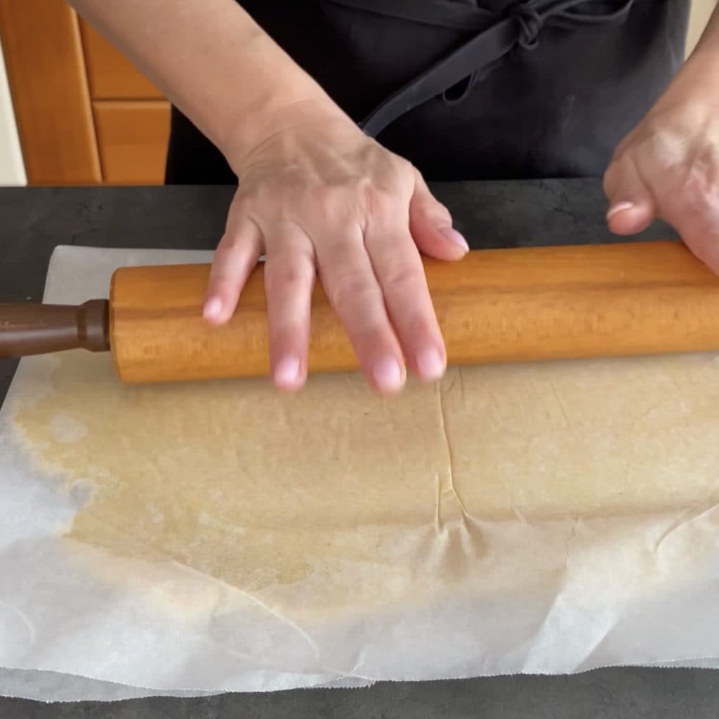 Tarta de mermelada y ricota