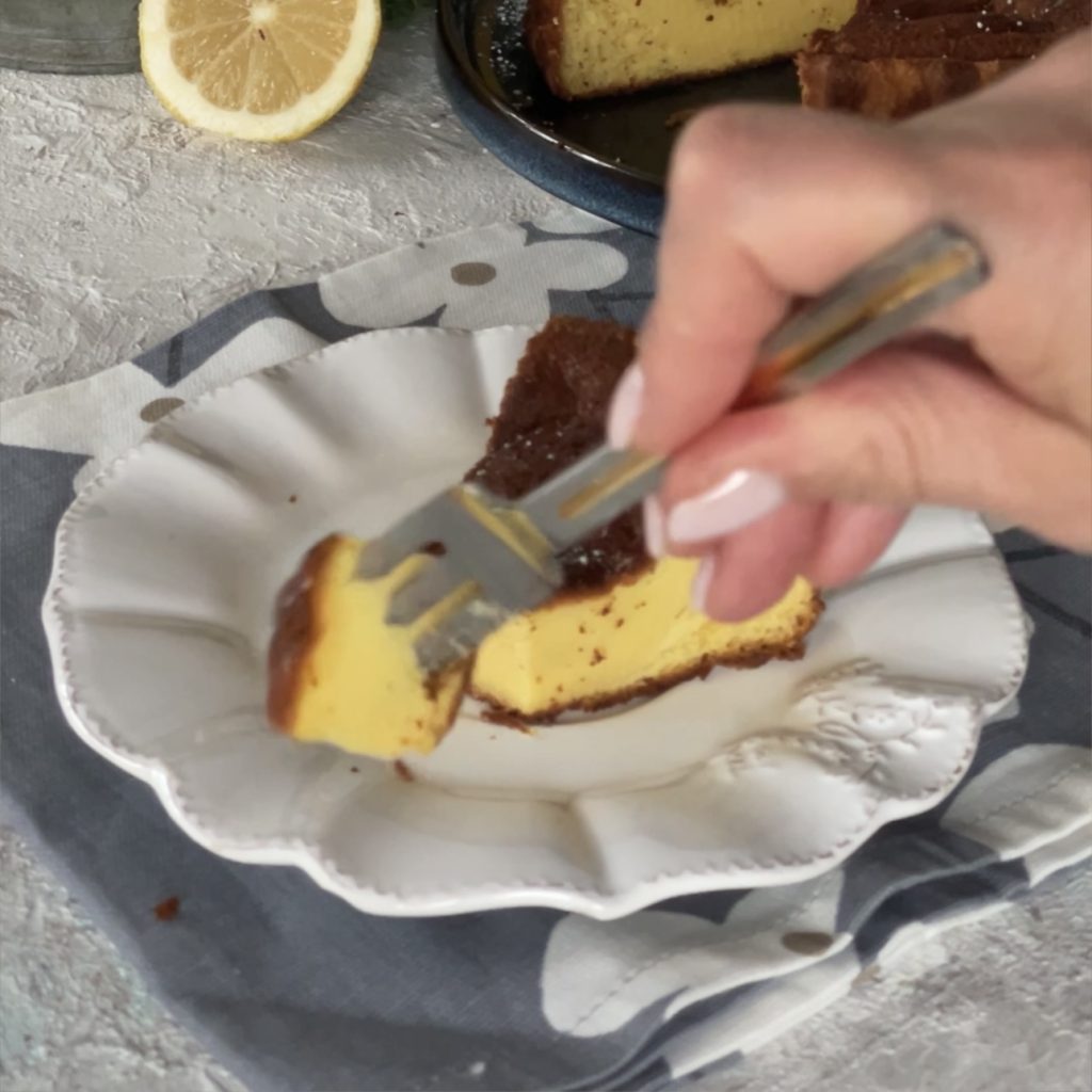 Tarta de yogur griego