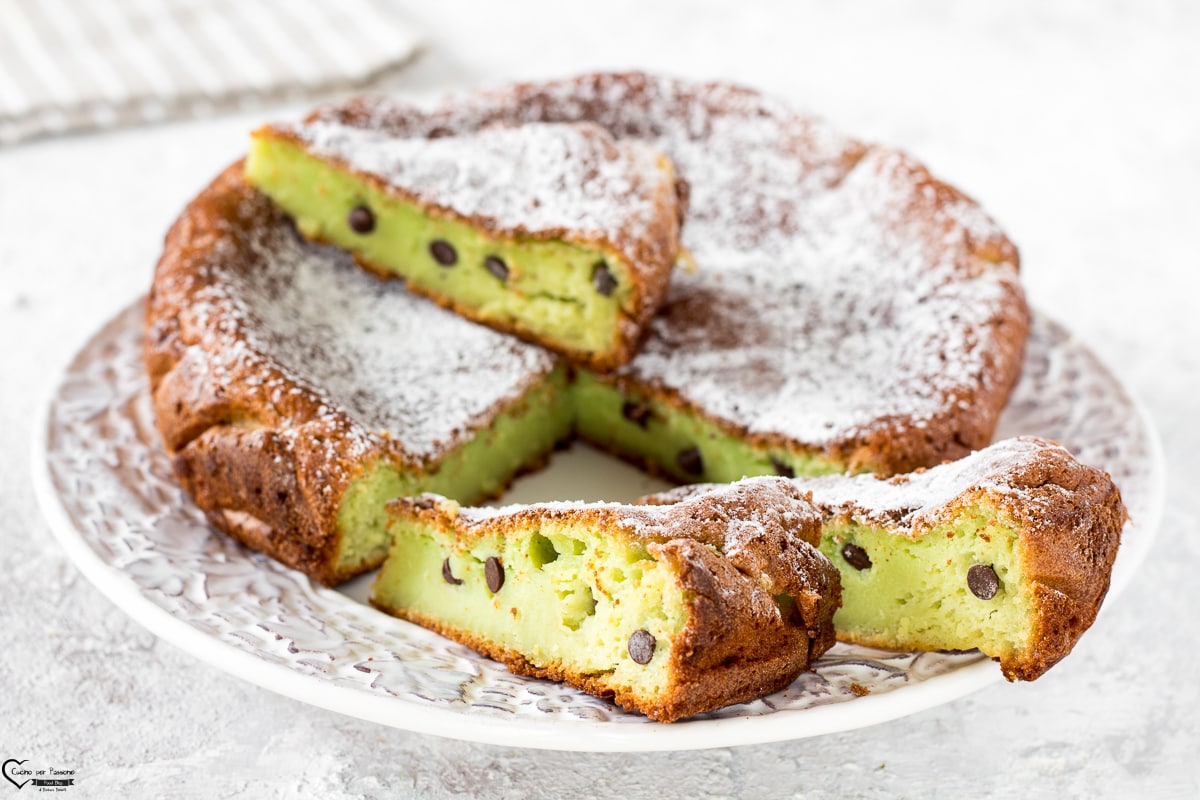 TARTA DE RICOTTA MENTA Y CHOCOLATE