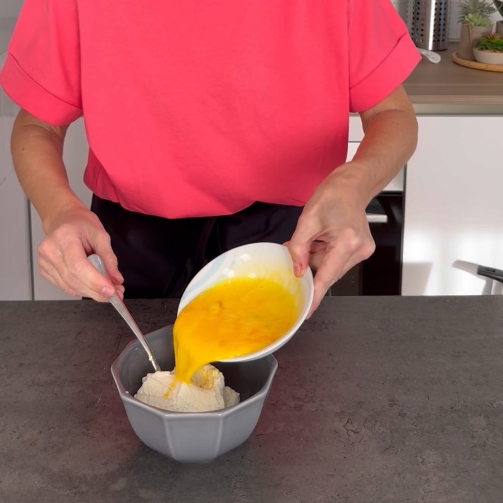 Tarta salada de calabaza y setas