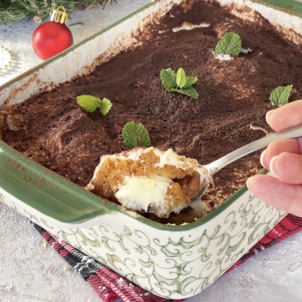 Tiramisú con pandoro