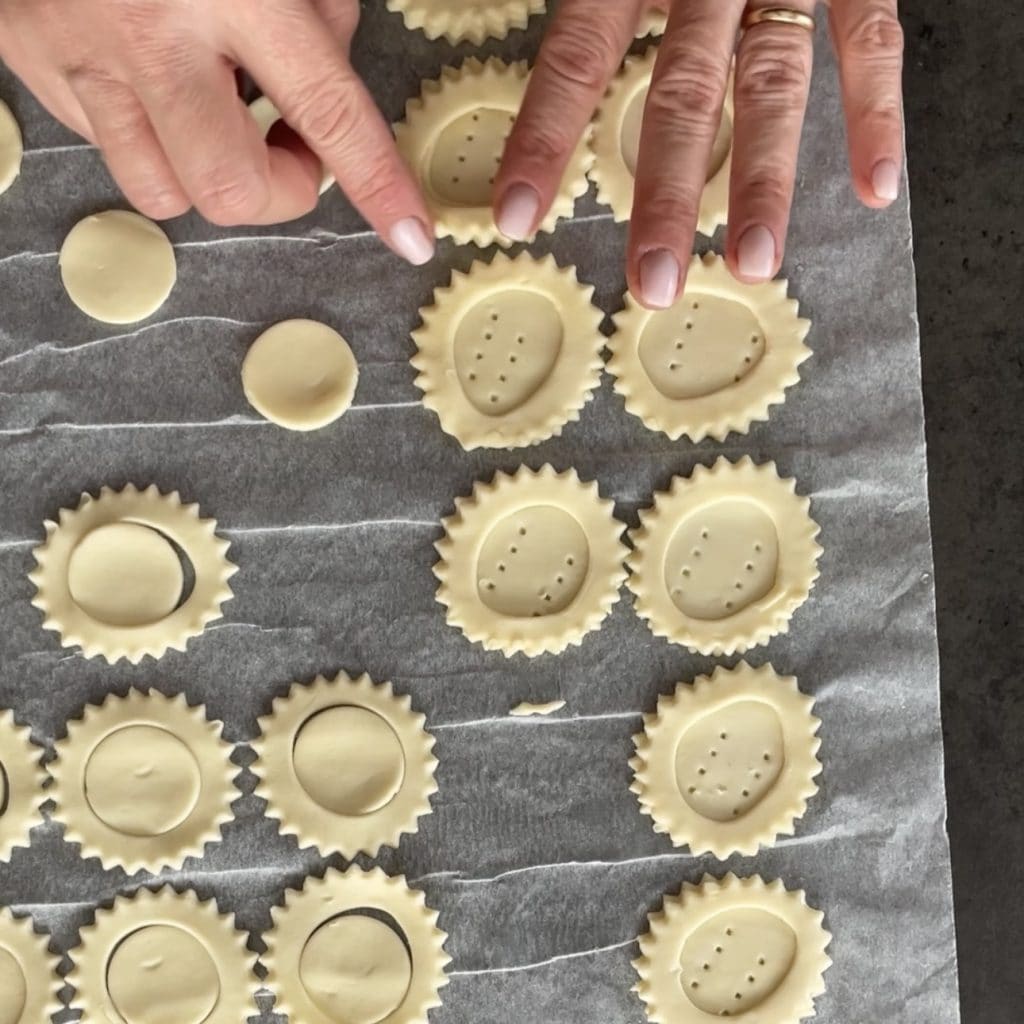 Vol au vent salmón y philadelphia