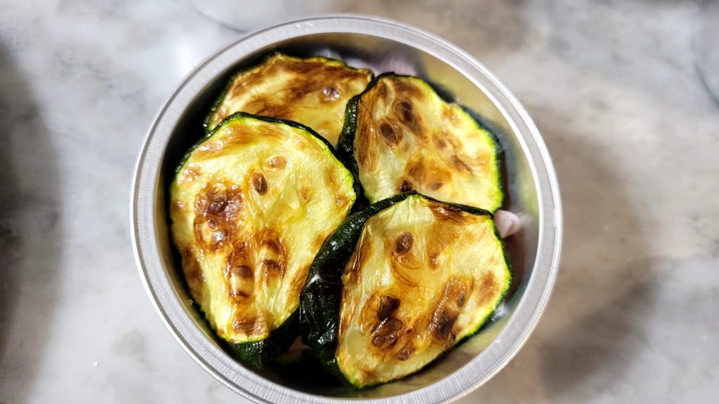 Mini Parmigianas Blancas de Calabacín en freidora de aire