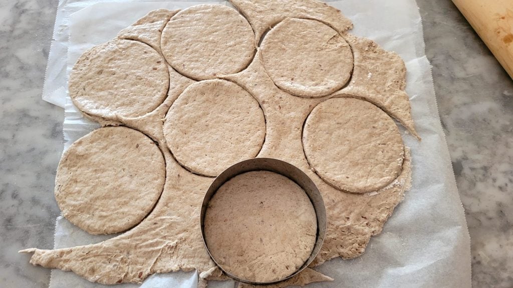 Pizzettes de Multicereales y Yogur Griego en Freidora de Aire