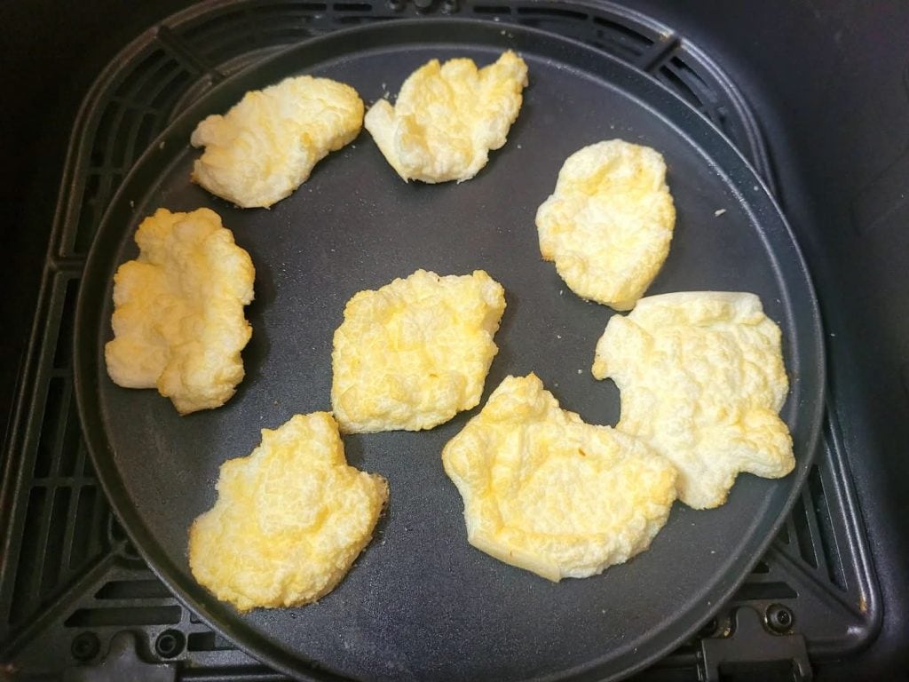 Nubes de Pizza en Freidora de Aire