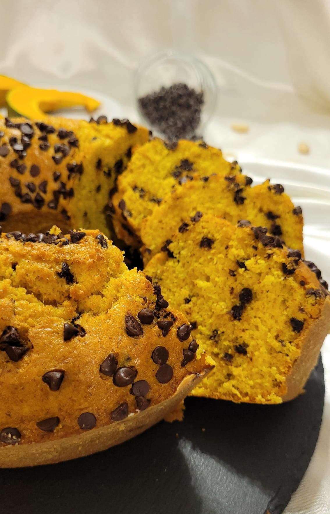 Rosca de Calabaza y Almendras en Freidora de Aire