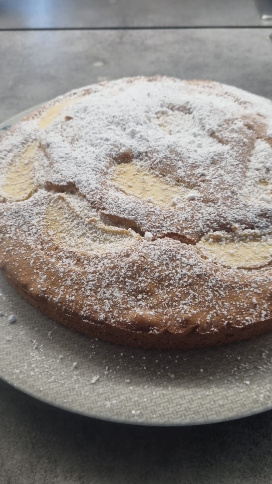 Tarta de Manzana Esponjosa en Freidora de Aire