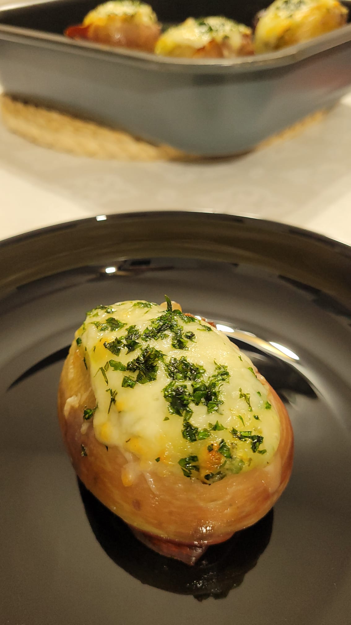Patatas al Horno Rellenas en Freidora de Aire