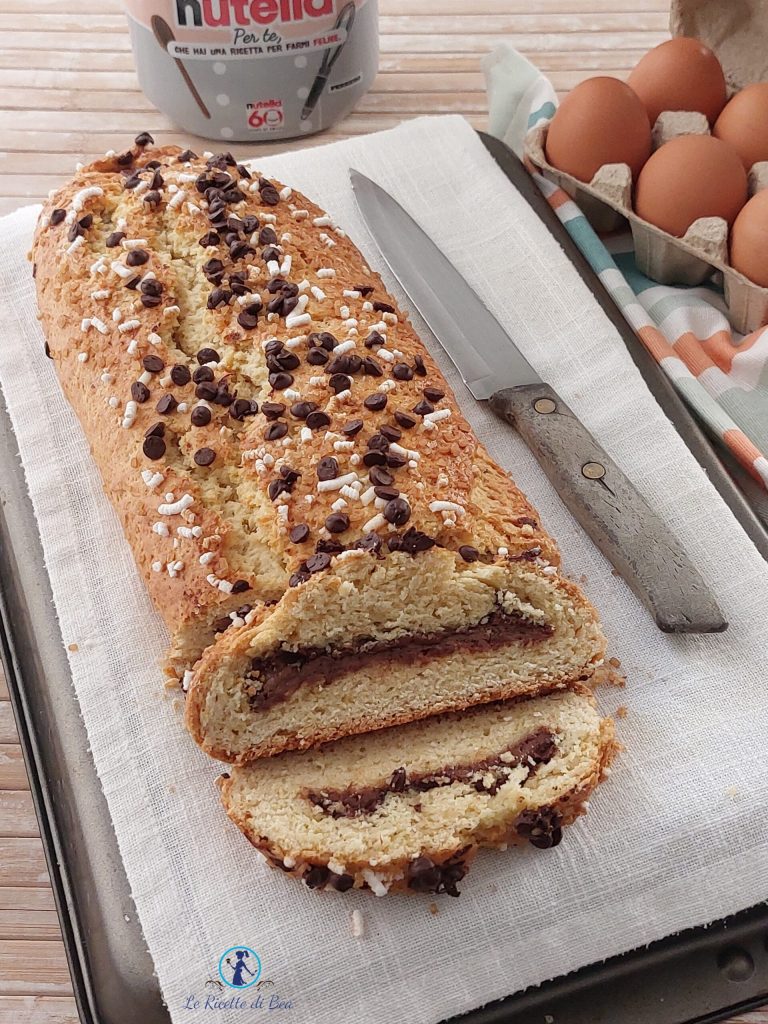 receta bizcocho marchigiano con nutella
