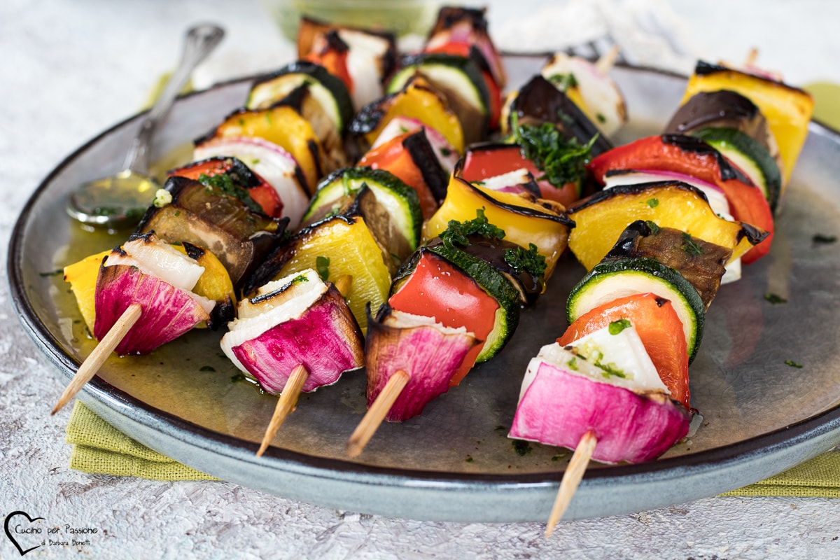 BROCHETAS DE VERDURAS