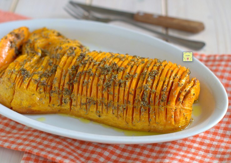 Calabaza Hasselback