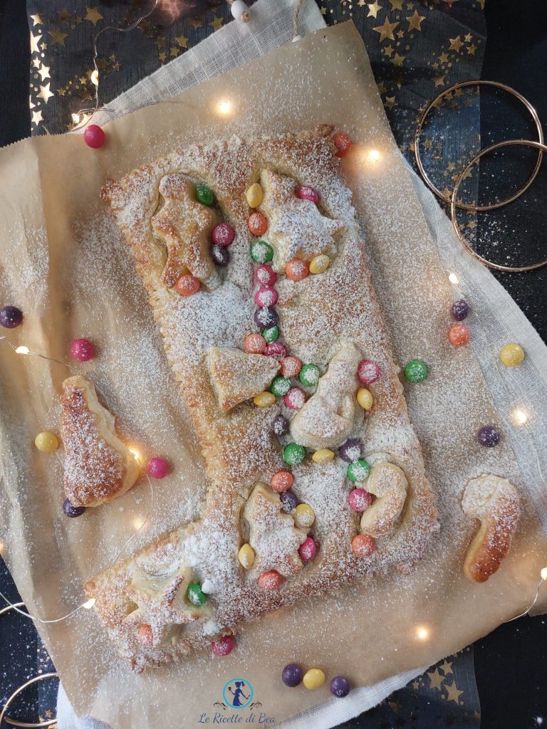 calcetín de la Befana dulce