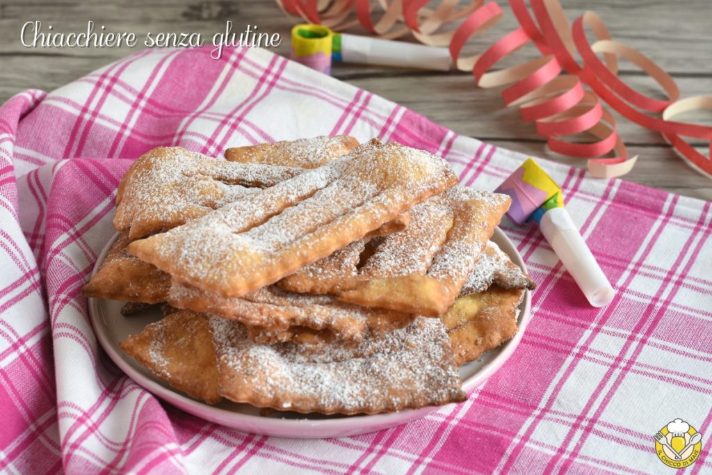 chiacchiere sin gluten fritas o al horno con harina nutrifree receta crostoli cenci frappe de carnaval glutenfree il chicco di mais