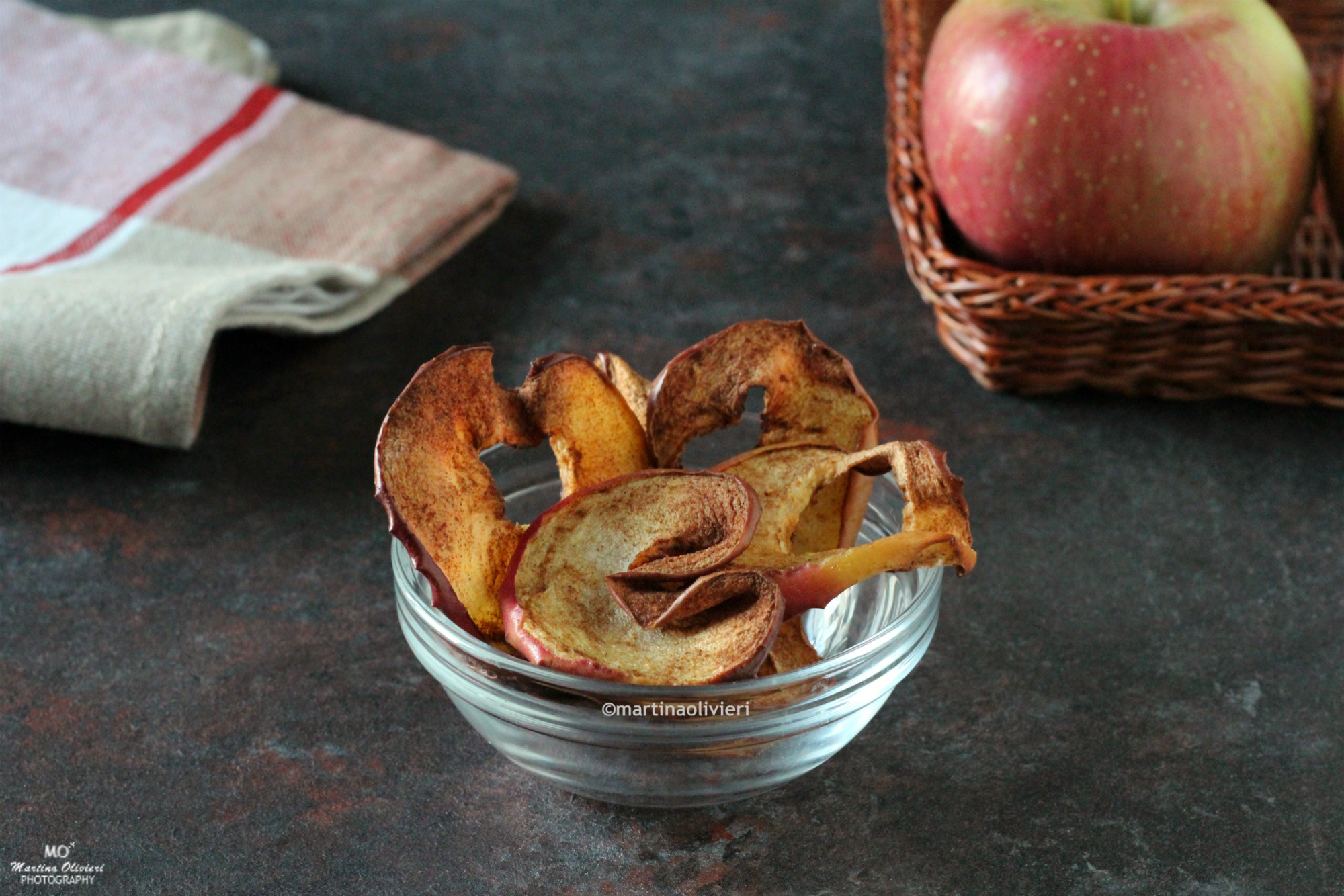 Chips de manzana – Freidora de aire caliente